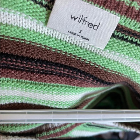 Wilfred Multicolor Striped Knit Cardigan - Picture 3 of 5